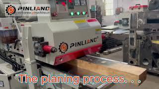 Woodworking heavy duty double-sided planer from Pinliang Machinery