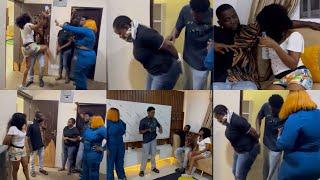 Tunde and his side chick tied up his wife in a secret room for 24 hours, if not for