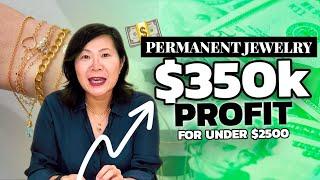 Is Permanent Jewelry a Profitable Business? Actual Data Explained | $350k Return on $3k Investment