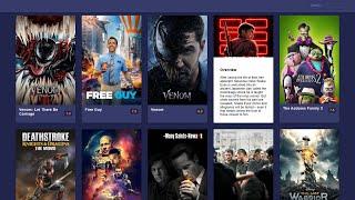 Movie app based on TMDB API | Day 17 | HTML CSS JS | #50Projects50Days | #MovieApp