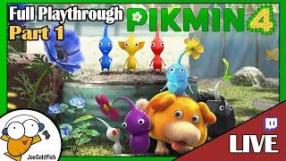 Pikmin 4 Full Playthrough (Part 1) | LIVESTREAM via Twitch