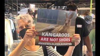 Animal Rights Activists Disrupt Business in Nike Flagship Store in NYC