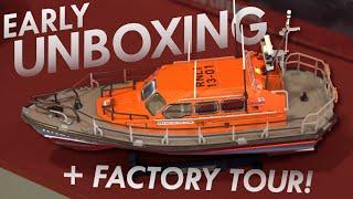PRE-RELEASE: Inside Airfix's 1/72 Shannon Class Lifeboat Kit + Lifeboat Factory Tour!! | 4K