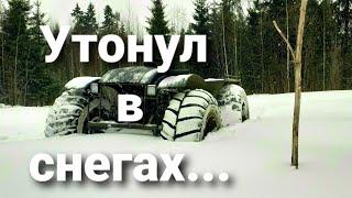 ВЕЗДЕХОД ЗИС-5 ЗИМОЙ.  Еду в ОХОТНИЧЬЮ ИЗБУШКУ...