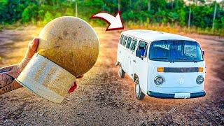 Coloquei UM MORTEIRO NA KOMBI ! *explodiu ?*