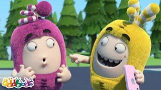 On The Road Again | Oddbods | Animal Adventures For Kids | Toddler Learning Cartoons