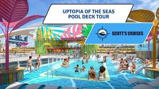 Utopia of the Seas Pool Deck Tour