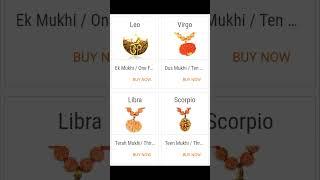 Rudraksha Recommendations as per Zodiac Signs part - 2