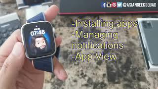 Day 1 - Apple Watch SE: Install Apps, Notifications, and App View