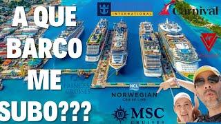 A qué crucero te debes de subir, y EN ESPAÑOL