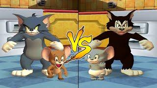 Tom and Jerry in War of the Whiskers HD Tom Vs Jerry Vs Nibbles Vs Butch (Master Difficulty)