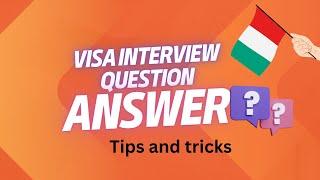 Study Visa Interview Questions of Italian Embassy @lailarzu