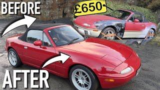 Mazda MX5 Rebuild Timelapse | Start To Finish in 20 Minutes