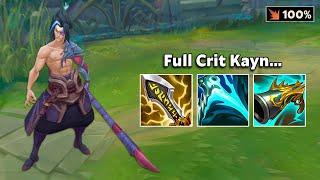 FULL CRIT KAYN (BIG AUTO ATTACKS)