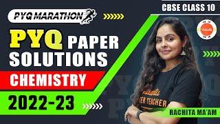 CBSE Class 10 Chemistry PYQs Paper Solution 2022-2023 | 10th Science Previous Year Questions Answers