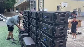 T.I PRO AUDIO LA-25 dual 5" small size line array.