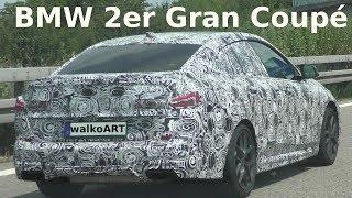 Erlkönig BMW 2er Gran Coupé 2020 F44 auf der Autobahn - prototype on the german highway 4K SPY VIDEO