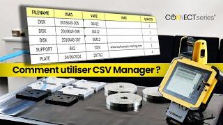 Connect.series : Comment utiliser la fonction CSV Manager ?