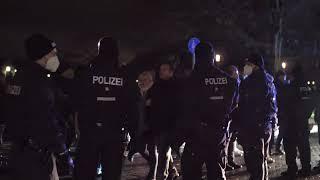 Ausnahmezustand durch "Spaziergänge" in Koblenz