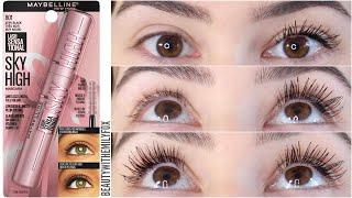 Maybelline Lash Sensational Sky High Mascara || Review & 12h Wear Test