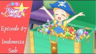 Aikatsu Stars! Episode 67, Musim panas! Kolam renang! dan Beruru harta karun! (Sub Indo)