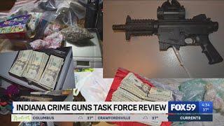 Indiana Crime Guns Task Force seizes more than 270 guns, resulting in 232 arrests in 2024