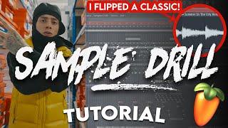 HOW TO MAKE SAMPLED DRILL BEATS FOR CENTRAL CEE / KAY FLOCK