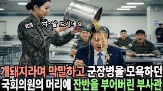 수해현장에서 막말하던 국회의원을 다시 만나 박살내버린 여군, 정의로운 사단장까지..|라디오사연|실제이야기