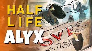 Half Life Alyx #1 - Whiteboard Pigeon Simulator - Valve Index
