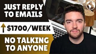 $1700/Week No Phone Work From Home Jobs Answering Emails Worldwide 2024