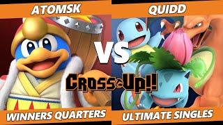 CROSSxUP Winners Quarters - Quidd (Pokemon Trainer) Vs. Atomsk (Dedede) SSBU Ultimate Tournament