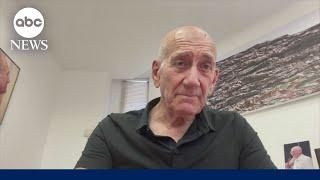 Israel making ‘war crime statements’: Former Israeli PM Olmert