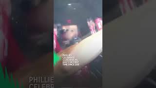 Philadelphia Phillies celebrate clinching NL East inside clubhouse