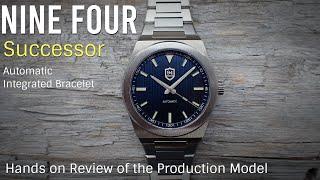 Nine Four Successor Hands On Production Model Review Automatic Integrated Bracelet - 94 Watches
