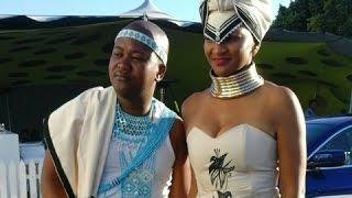 It's a double wedding celebration with Unathi Tshotwana and Candice Krewu