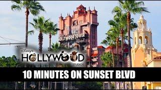 Disney's Hollywood Studios 10 Minutes on Sunset Blvd Walt Disney World Music and Crowds