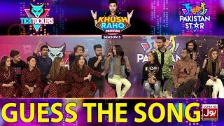 Guess The Song | Khush Raho Pakistan Season 5 | Tick Tockers Vs Pakistan Star | Faysal Quraishi