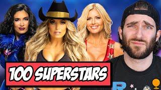 Naming 100 WWE Female Superstars in 20 Minutes (WWE Trivia)
