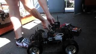 Open and start HPI Bullet MT 3.0 Nitro 4WD 1:10