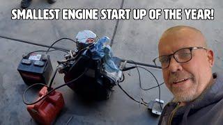 Smallest Engine Start Up of the Year Was One We Had to Fight for… Tiny Diesel Fires Up!