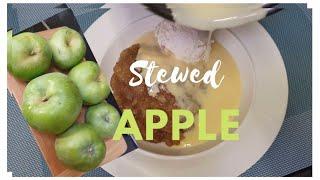 HOW TO MAKE STEWED APPLE | STEWED APPLE RECIPE | DESSERT @IRISH PH