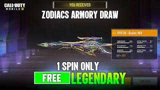 Got Free Legendary XPR in Zodiacs Armory Draw CODM - XPR50 Broken Will Gameplay COD Mobile