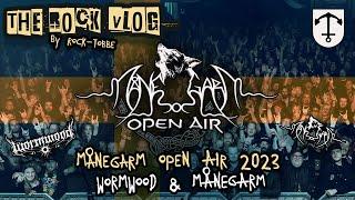 The Rock Vlog - MÅNEGARM OPEN AIR 2023 (Wormwood & Månegarm)