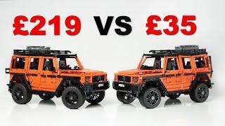 Do You Get What You Paid For? Lego Technic 42177 Mercedes-Benz G 500 vs Cheap Copy comparison