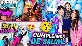 Así fue el 4 cumpleaños de SALOMÉ  Carlos Feria & AdrilatinaTv