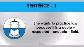 QUOTE, UNQUOTE  Idiom 1331 # Meaning and five sentences # SSC Words