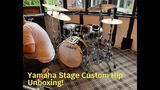 Yamaha Stage Custom Hip Kit Unboxing