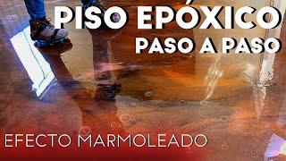 MINICURSO EPÓXICO - Haciendo un Piso con Efecto MARMOLEADO | CREATEYOU