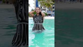 Blooper watch till the end | sheethal elzha | sheethal vinu | maldives videos | funny couple |