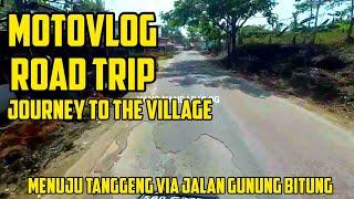Motovlog Road Trip Perjalanan menuju Tanggeng via Jalan Gunung bitung Cianjur Selatan
